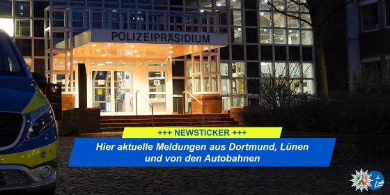 Newsticker der Polizei Dortmund