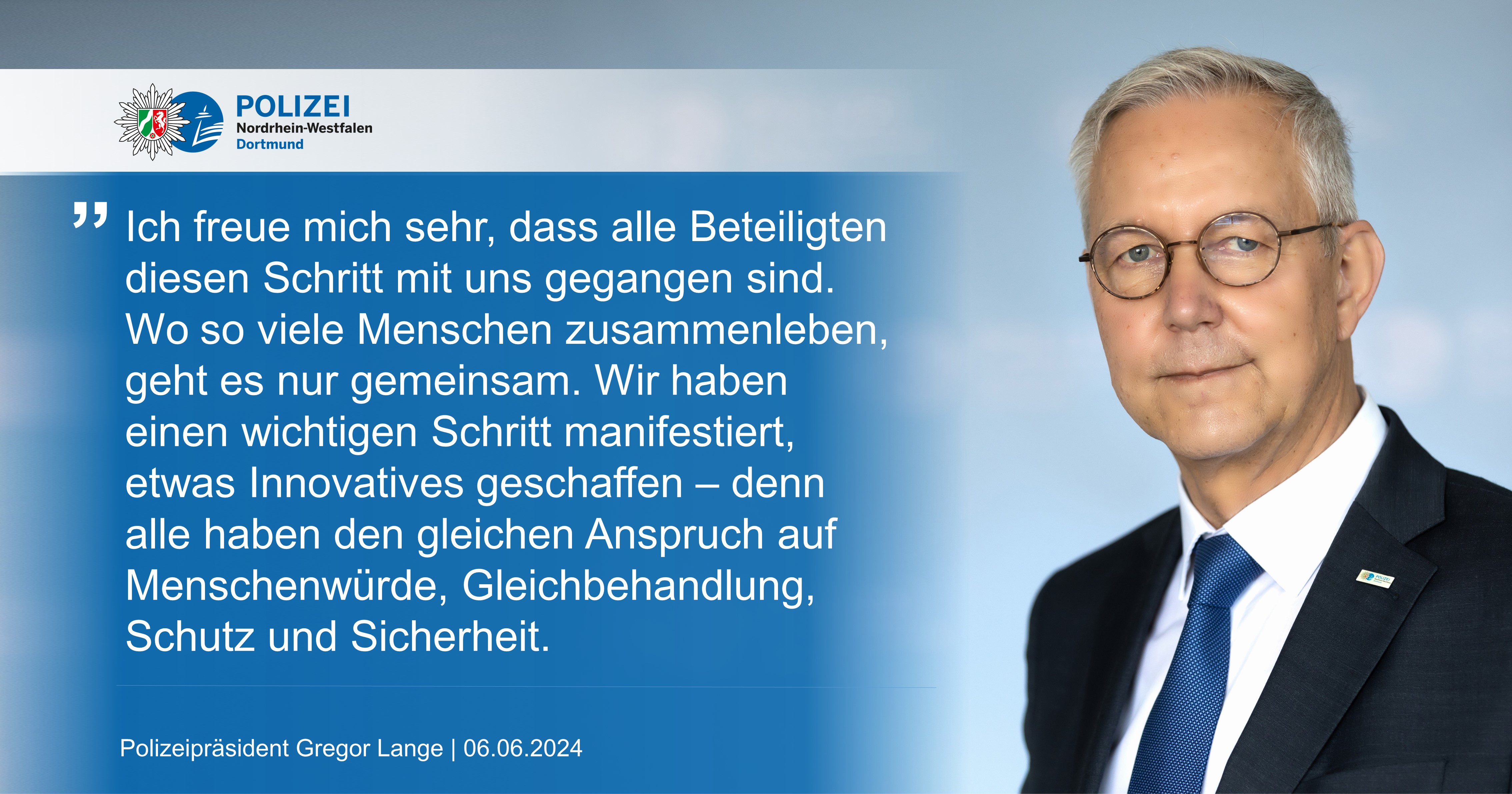 Gregor Lange zur Kooperationsvereinbarung.