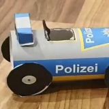 Polizeiauto basteln