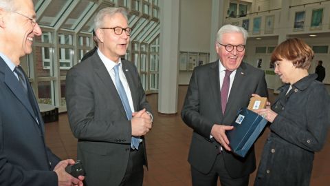 Besuch des Bundespräsidenten beim PP Dortmund 