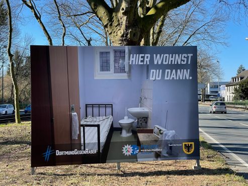Motiv 3: "Hier wohnst Du dann". Foto/Grafik: PP Dortmund/Dortmundagentur