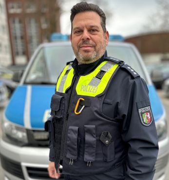 Ronny Michalczik ist neuer Bezirksdienstbeamter der Polizeiwache in Hombruch.
