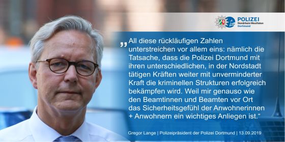 Statement des Polizeipräsidenten Gregor Lange