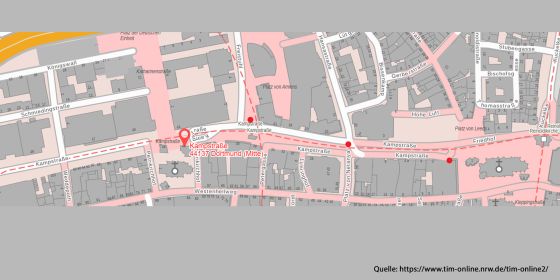 Videobeobachtung Kampstraße - Karte